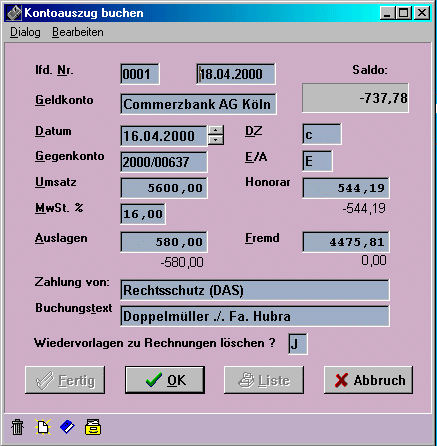 GKO Gesellschaft f�r Kanzlei-Organisation - Buchhaltung